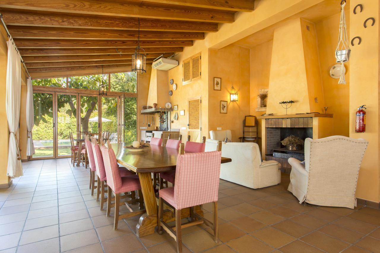 Es Castellet De Bunola Villa Bunyola Bagian luar foto