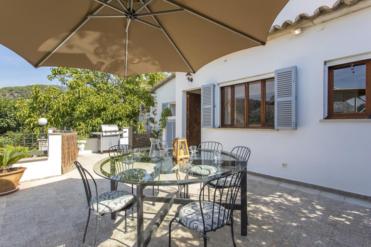 Es Castellet De Bunola Villa Bunyola Bagian luar foto