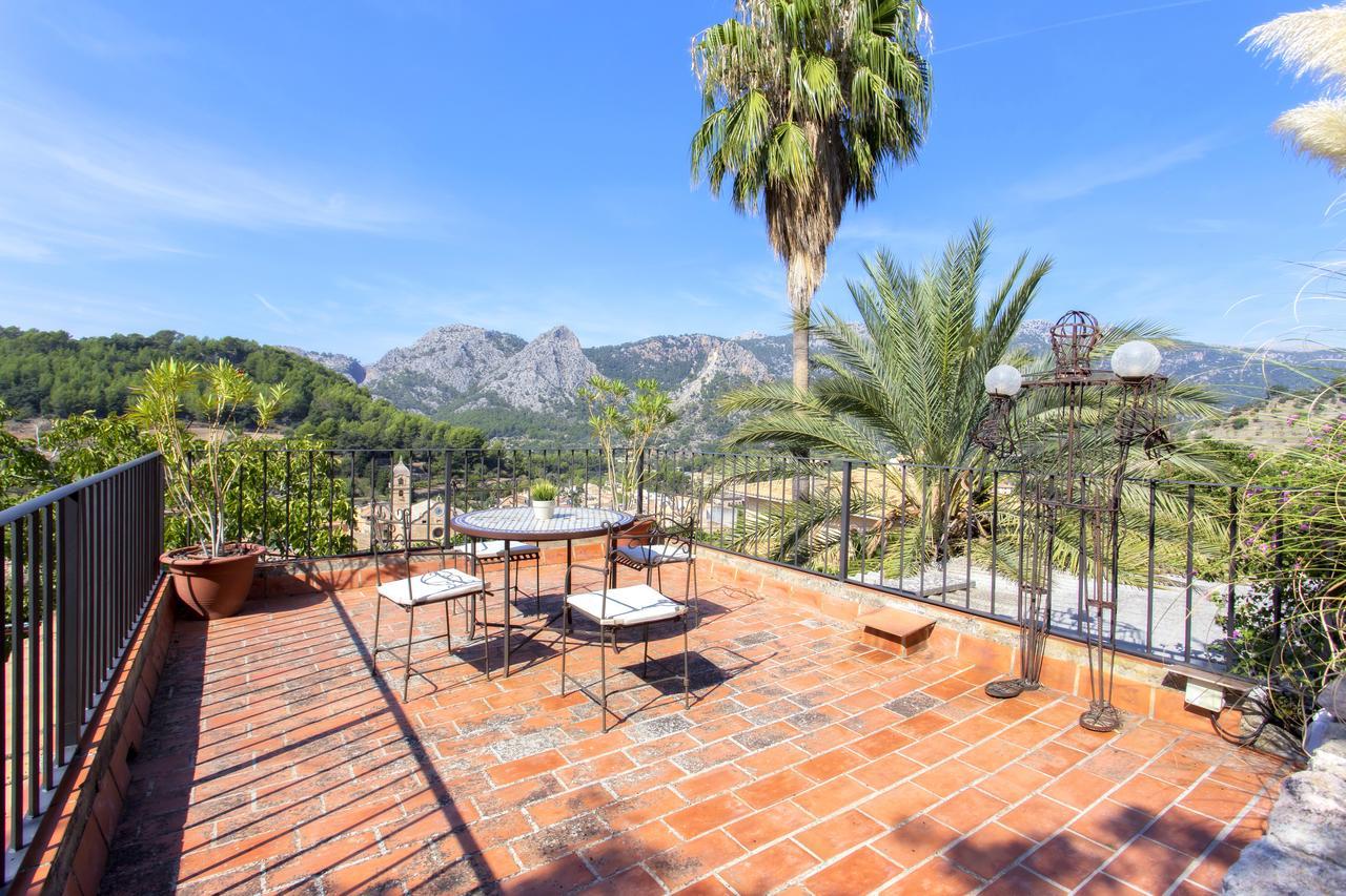 Es Castellet De Bunola Villa Bunyola Bagian luar foto