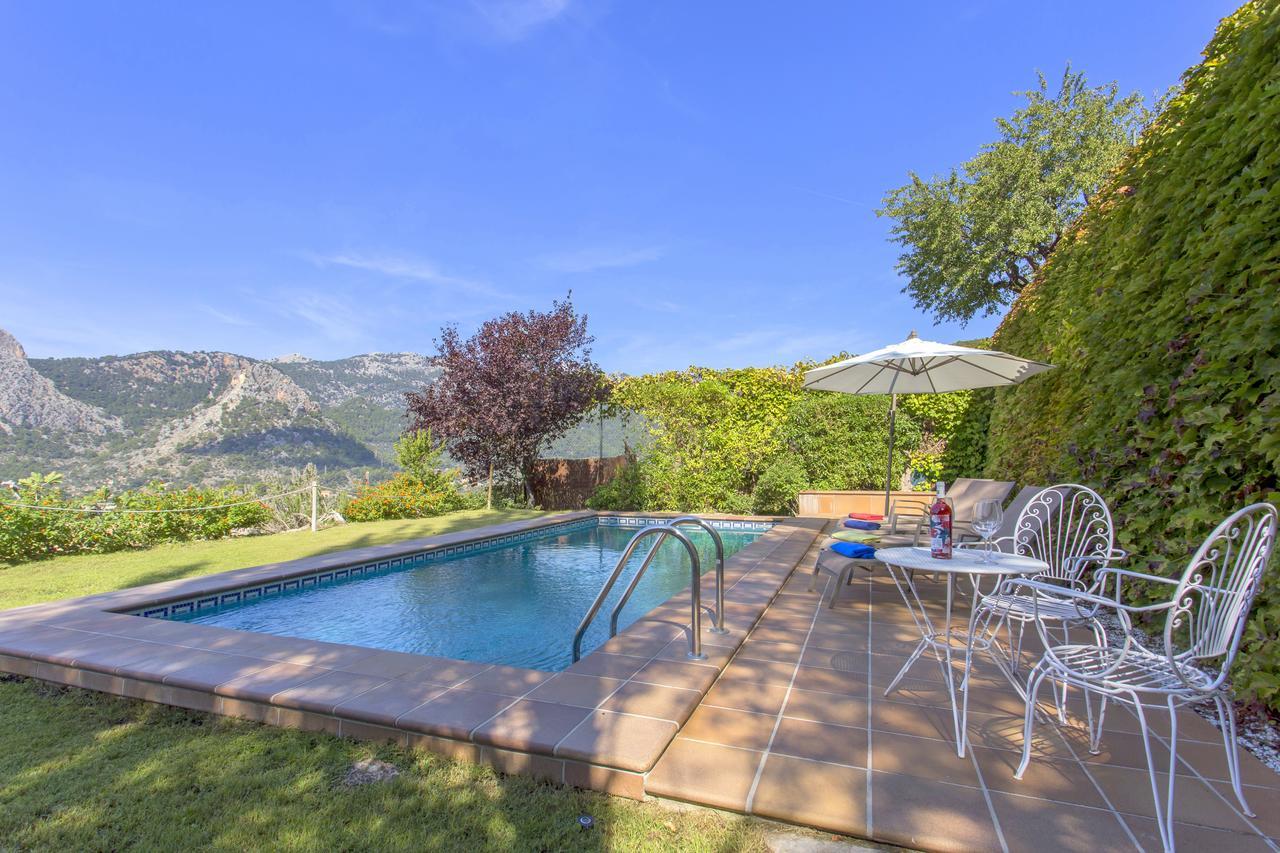 Es Castellet De Bunola Villa Bunyola Bagian luar foto