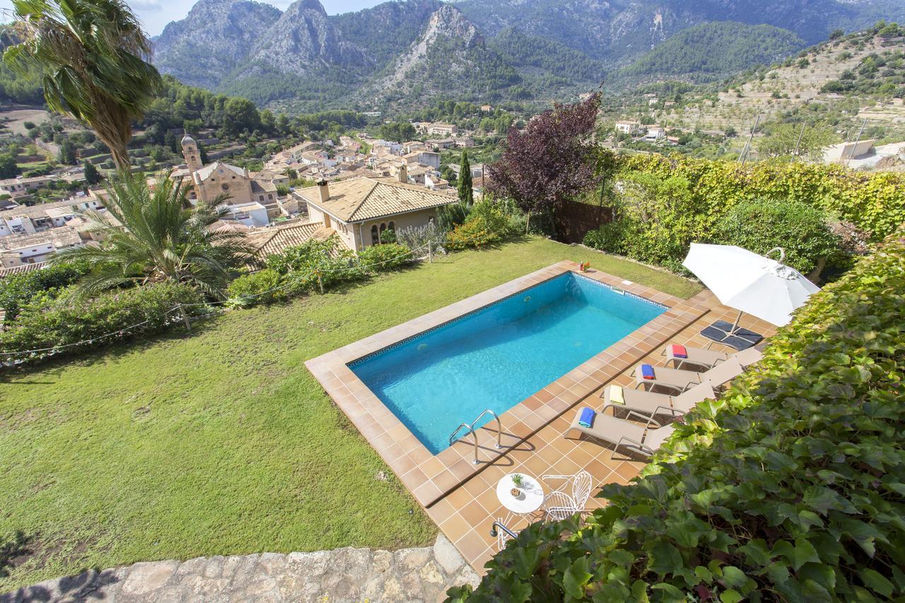 Es Castellet De Bunola Villa Bunyola Bagian luar foto