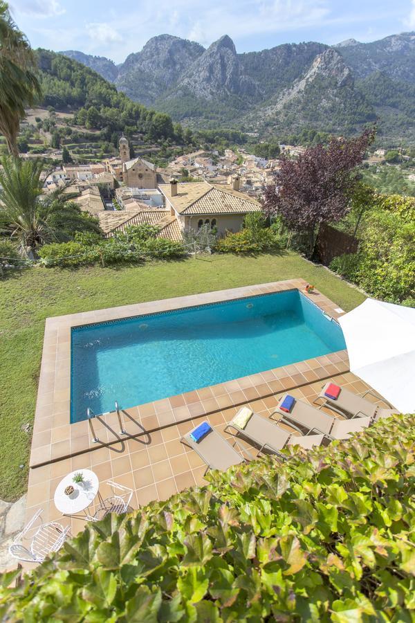 Es Castellet De Bunola Villa Bunyola Bagian luar foto